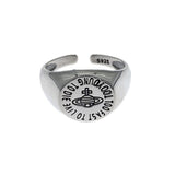 Men's Planet Round Hip Hop Ring – Gifts for Him — 3