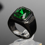 Artificial Zircon Electric Black Gold Stainless Steel – Useful Gifts — 1