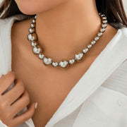 Exaggerated Punk Contrast Color Beaded Necklace – Jewelry Gift Ideas — 5