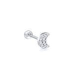Women's Star Moon Love Puncture Thread Earrings – Gifts for Her — 6