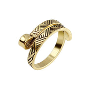 Personalized Simple Crochet Ring With Thread – Unique Gift Ideas — 7