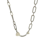 925 Sterling Silver Love Necklace Female Simple – Jewelry Gift Ideas — 4