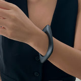 Retro Maillard Style Wood Grain Fashion Wide Bracelet – Stylish Gifts — 7