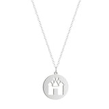 Fashion New Hollow House Cat Footprint Stainless – Jewelry Gift Ideas — 5