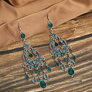 Chinese Style Vintage Drop Earrings With Diamonds – Stylish Gifts — 12