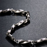 Elegant New Men's Titanium Steel Bracelet – Jewelry Gift Ideas — 3