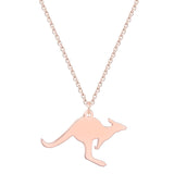 Stainless Steel Animal Necklace Bull Pendant – Jewelry Gift Ideas — 3