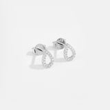 S925 Sterling Silver Drop Zircon Stud Earrings – Gifts for Her — 4