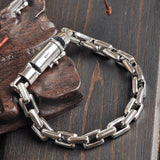 Vintage S925 Sterling Silver Chain Bracelet – Jewelry Gift Ideas — 4