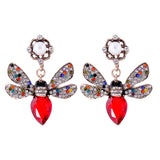 Bee Ear Studs Colorful Insect Earrings Fashion – Stylish Gifts — 5