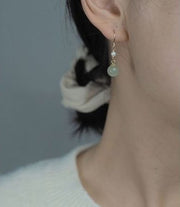 Silver Natural Hotan Magnolia Earrings – Stylish Gifts — 5