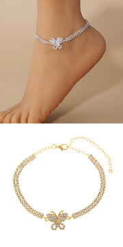 Creative Butterfly Anklet Beach Ornament Women – Gifts for Her — 7