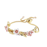Bee Flowers And Beans Adjustable Bracelet – Jewelry Gift Ideas — 5