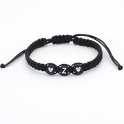 26 English Letters Love Heart Hand Woven Hand Rope – Gifts for Couples — 17