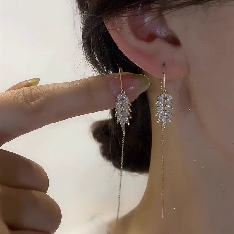 Descendants Of The Rich Tassel Ear String Earring – Jewelry Gift Ideas — 1