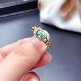 Fashion Emerald Ring For Women – Stylish Gifts — 8