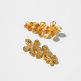 Flower Pendant Personalized Ear Studs – Jewelry Gift Ideas — 10