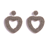 Creative Ethnic Style Stud Earrings Women's Color Love – Stylish Gifts — 2