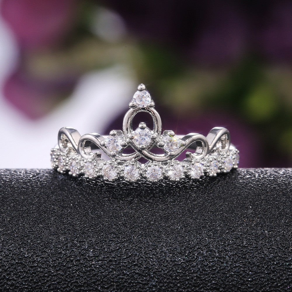 Personality Creative Micro-set Zircon Women's Crown – Gifts for Her — 1