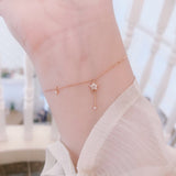 Sterling Silver Bracelet Female Korean Version – Jewelry Gift Ideas — 5