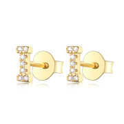 S925 Pure Silver Ear Nail With 24 Letters – Beauty Gifts — 15