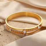 French Vintage Style Turquoise Inlaid Zircon Buckle – Stylish Gifts — 10