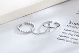 One Piece Geometric Double Ring Female Diamond Cross – Gifts for Her — 6