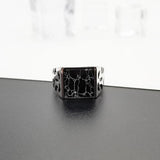 925 Sterling Silver Vintage Men's Rings Adjustable – Gifts for Him — 5