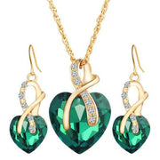 Jewelry Set With Crystal Glass Earrings – Jewelry Gift Ideas — 4