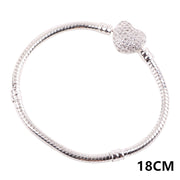 Alloy diamond pendant zircon snake bone chain – Jewelry Gift Ideas — 15