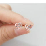 Heart Shaped Earrings With Korean Temperament – Small Gift Ideas — 3