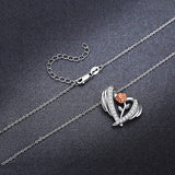 Romantic Love Heart Rose Flower Rhinestone – Gifts for Couples — 3