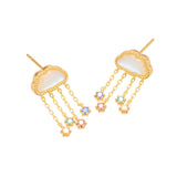 Cloud White Butterflies Earrings – Thoughtful Gifts — 2