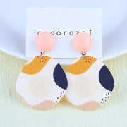 Cartoon Rainbow Contrast Color Acrylic Stud Earrings – Stylish Gifts — 11