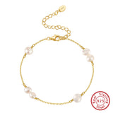 925 Sterling Silver Freshwater Bracelet Ornament – Jewelry Gift Ideas — 2