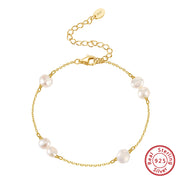 925 Sterling Silver Freshwater Bracelet Ornament – Jewelry Gift Ideas — 2
