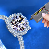 Women's 925 Silver 1 Carat Moissanite Ring – Gifts for Her — 4