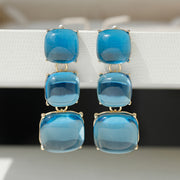 Geometric Candy Clavicle Necklace And Earrings – Jewelry Gift Ideas — 13