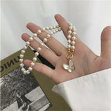 Vintage French Pearl Butterfly Pendant Necklace – Jewelry Gift Ideas — 2