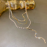 Women's Light Luxury Multi-layer Diamond Pearl – Jewelry Gift Ideas — 6