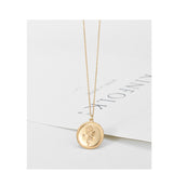 Golden Coin Rose Necklace – Jewelry Gift Ideas — 6