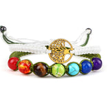 Seven Color Beaded Turquoise Handwoven Bracelet – Jewelry Gift Ideas — 9