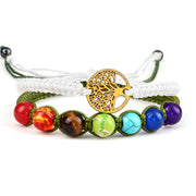 Seven Color Beaded Turquoise Handwoven Bracelet – Jewelry Gift Ideas — 9