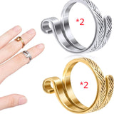 Personalized Simple Crochet Ring With Thread – Unique Gift Ideas — 3