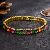 European And American Color Zircon Bracelet Full – Jewelry Gift Ideas — 14