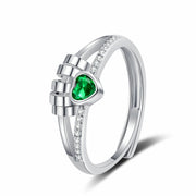 Fashion Jewelry Double-layer Line Heart Shape – Stylish Gifts — 5