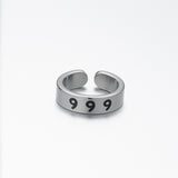 Stainless Steel Lucky Angel Number Ring – Useful Gifts — 9