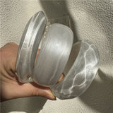 Colorful Acrylic Bracelet Irregular Round Resin – Jewelry Gift Ideas — 14