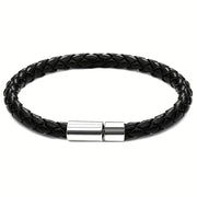 Casual Simple PU Woven Leather Bracelet – Jewelry Gift Ideas — 6