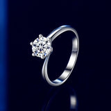 Six-claw Mosang Diamond Ring Girl – Gifts for Kids — 2